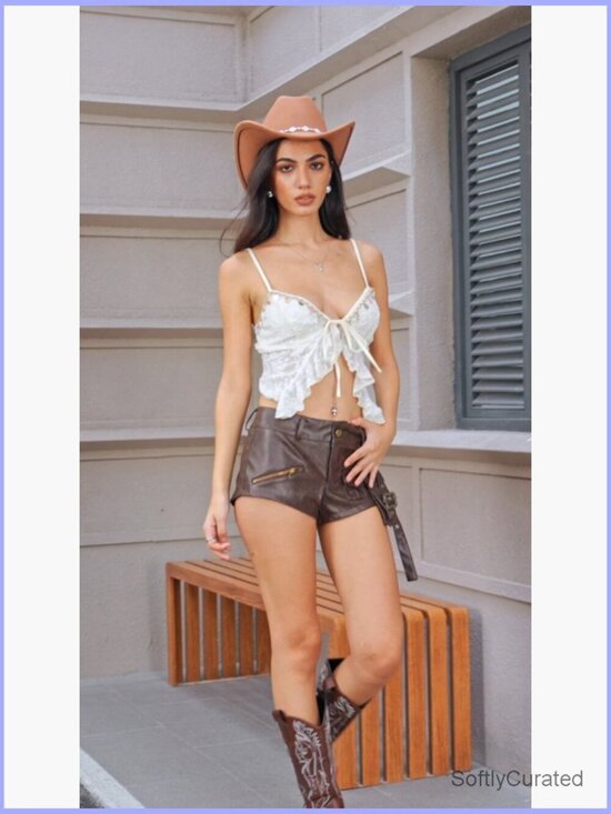 Women\'s Rhinestone Cowboy Hat Wide Brim Cowgirl Hat